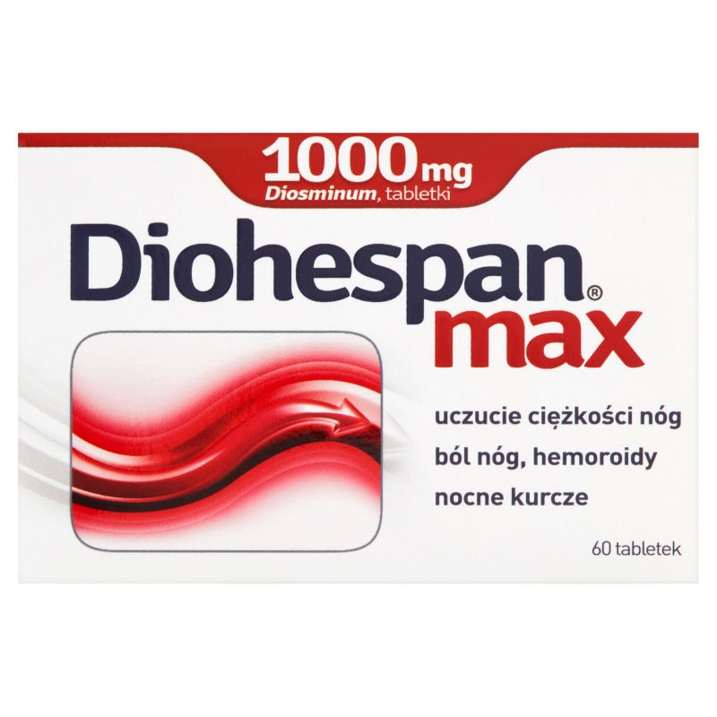 Diohespan max, tabletki na żylaki, 60 szt.