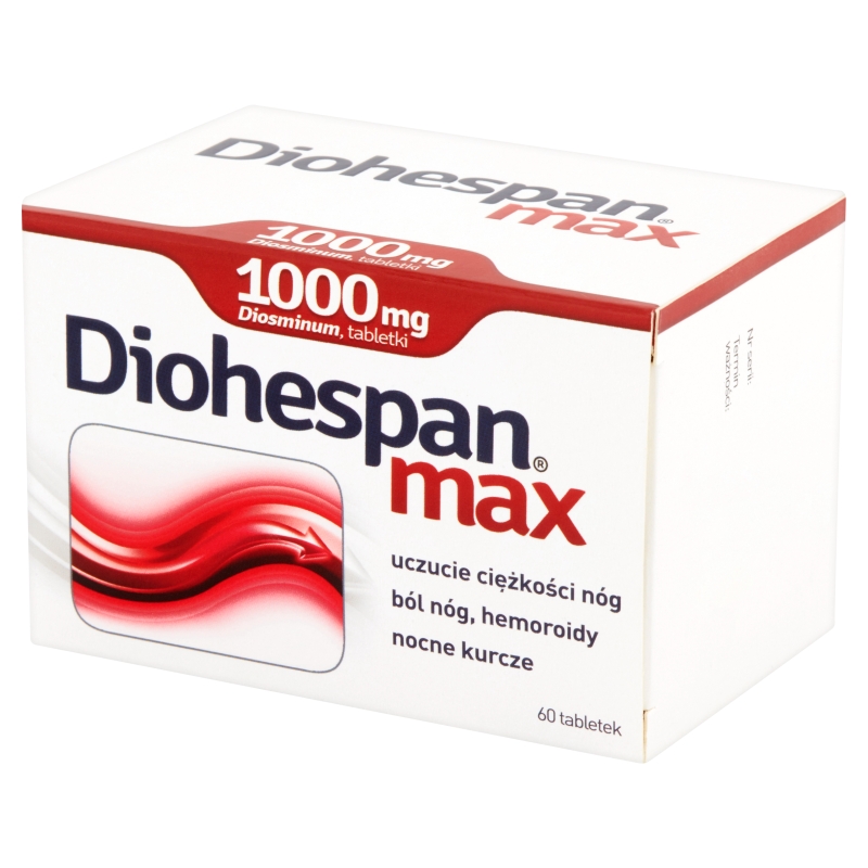 Diohespan max, tabletki na żylaki, 60 szt.