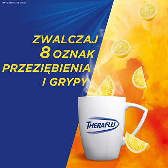 Theraflu ExtraGRIP, proszek na objawy przeziębienia i grypy, 14 sasz.