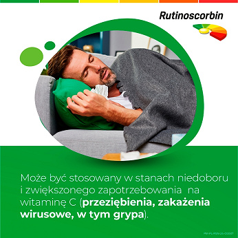 Rutinoscorbin, tabletki powlekane na odporność z witaminą C, 150 szt.
