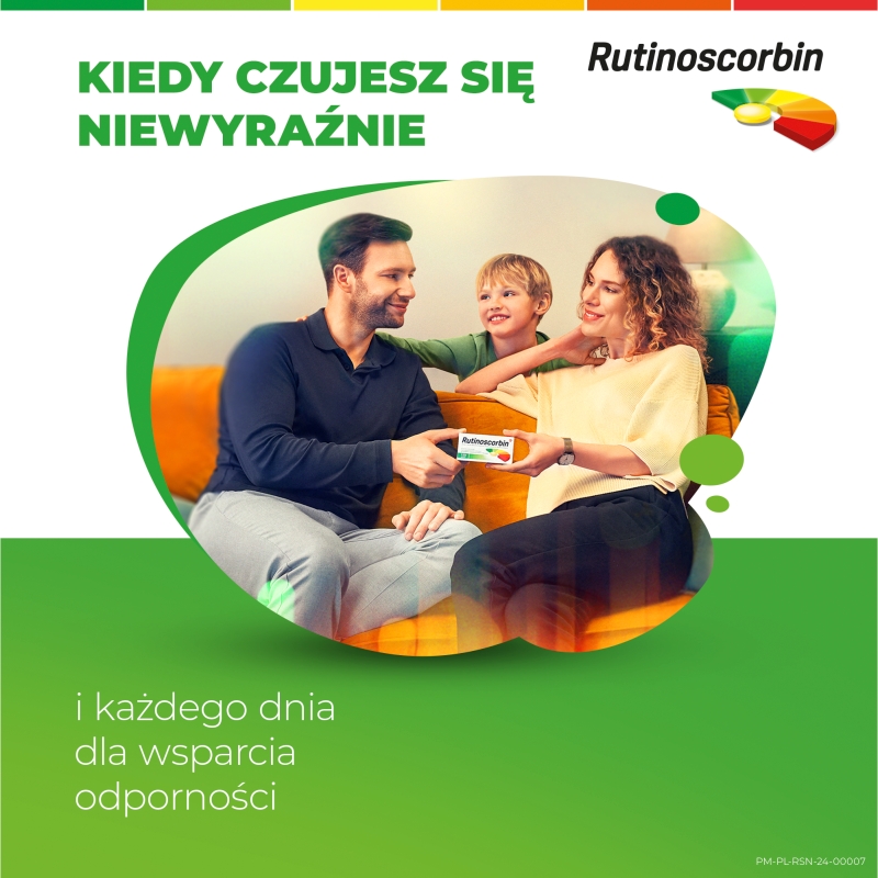 Rutinoscorbin, tabletki z witaminą C wspomagającą odporność, 210 szt.