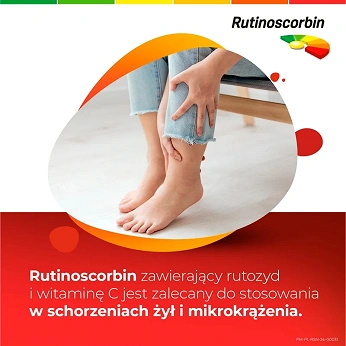 Rutinoscorbin, tabletki z witaminą C wspomagającą odporność, 210 szt.