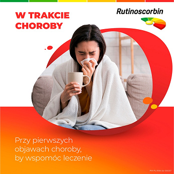 Rutinoscorbin, tabletki z witaminą C wspomagającą odporność, 210 szt.