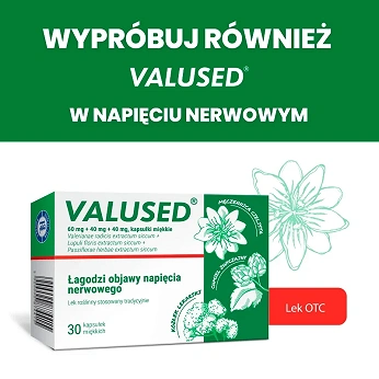 Valused, kapsułki miękkie na uspokojenie , 30 szt.