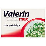 Valerin max tabletki uspokajające w stanach napięcia nerwowego i niepokoju, 10 szt.