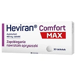 Heviran Comfort MAX tabletki na nawracającą opryszczkę, 0,4 g, 30 szt.