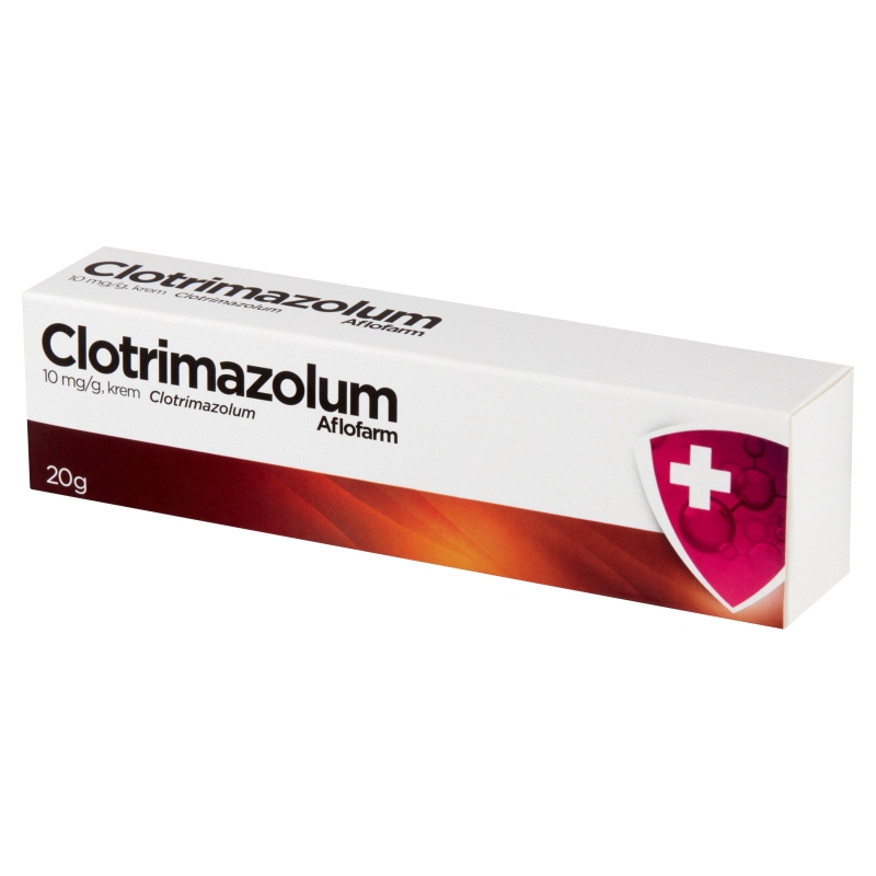Clotrimazolum Aflofarm , krem do miejscowego leczenia grzybic pachwin, 20 g