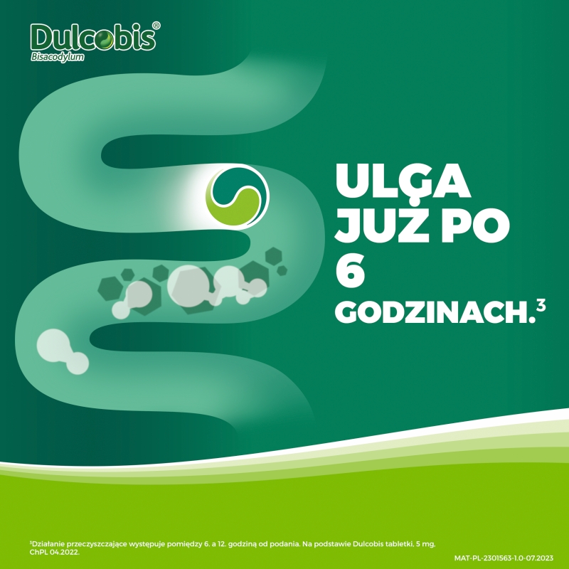 Dulcobis, tabletki na zaparcia, 20 szt.