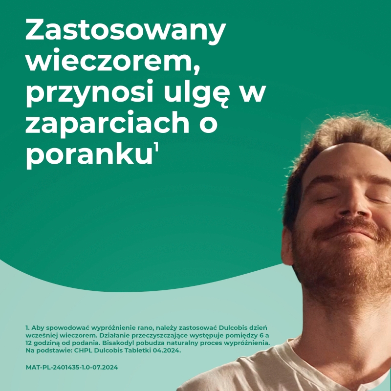 Dulcobis, tabletki do krótkotrwałe leczenie zaparć, 60 szt.
