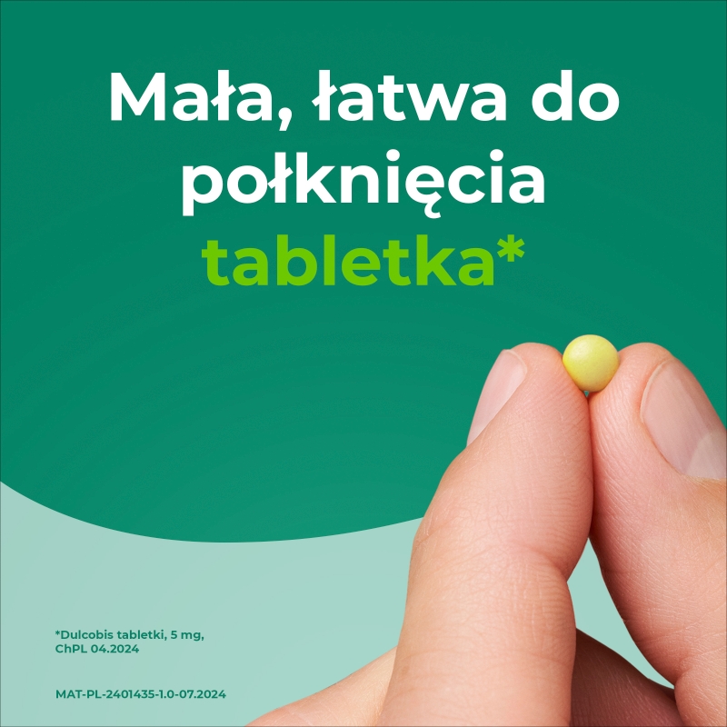 Dulcobis, tabletki do krótkotrwałe leczenie zaparć, 60 szt.