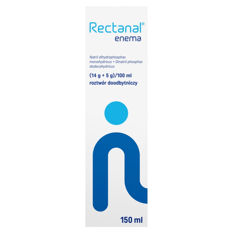 Rectanal roztwór na oczyszczanie jelita grubego przed badaniami diagnostycznymi, butelka 150 ml