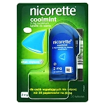 Nicorette Coolmint  tabletki łagodzące objawy głodu nikotynowego, 20 szt.