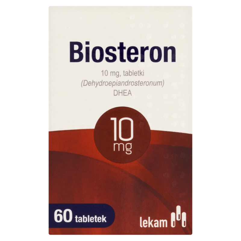 Biosteron  tabletki na uzupełnienie niedoboru DHEA 10 mg, 60 szt.