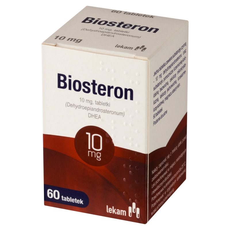 Biosteron , tabletki na uzupełnienie niedoboru DHEA 10 mg, 60 szt.