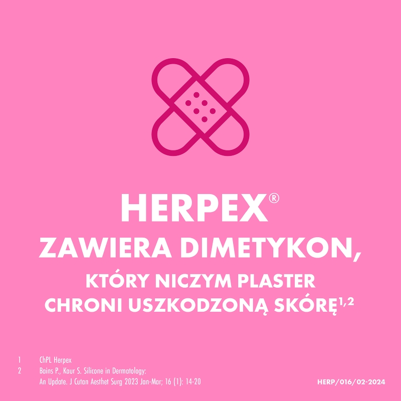 Herpex, krem przeciwwirusowy na opryszczkę, 2 g