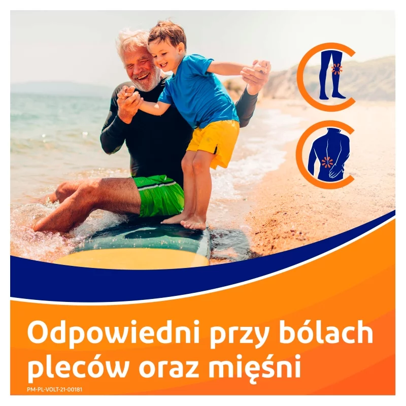 Voltaren MAX, żel przeciwbólowy, przeciwzapalny, przeciwobrzękowy, tuba 100 g