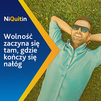 NiQuitin, przezroczyste plastry transdermalne wspomagające rzucenie palenia, 7 szt.