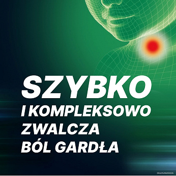 Orofar Junior, tabletki łagodzące ból gardła o działaniu przeciwbólowym oraz przeciwbakteryjnym, 24 szt.