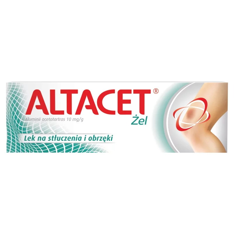 Altacet żel na obrzęk po stłuczeniach tkanek i stawów, tuba 75 g