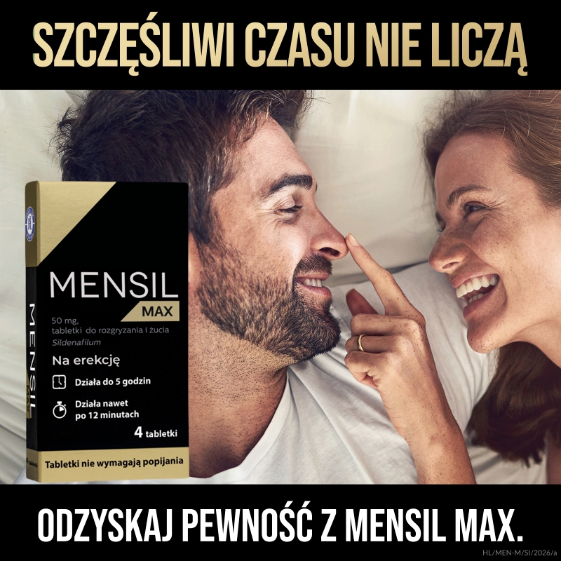 Mensil Max , tabletki na erekcję, 4 szt.
