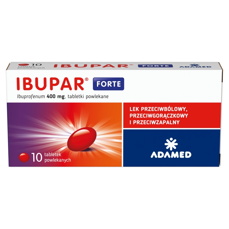 Ibupar Forte, tabletki, 10 szt.