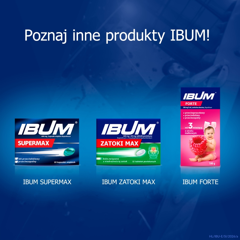 Ibum Express Forte,  kapsułki na bóle różnego nasilenia, 36 szt.
