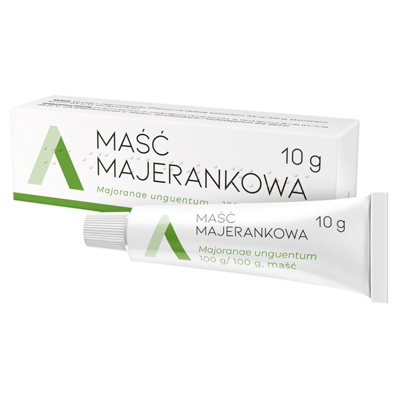 Maść majerankowa, o działaniu przeciwzapalnym, bakteriobójczym, antyseptycznym, 10 g
