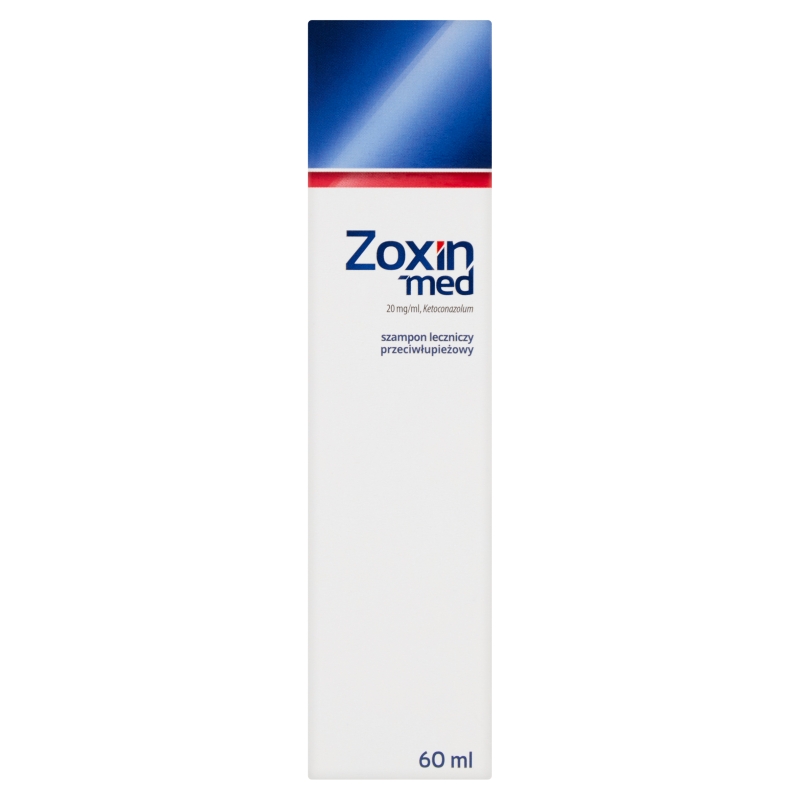 Zoxin-med, szampon leczniczy przeciwłupieżowy, butelka 60 ml