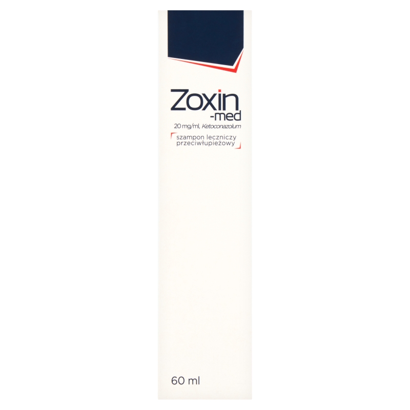 Zoxin-med szampon leczniczy przeciwłupieżowy, butelka 60 ml