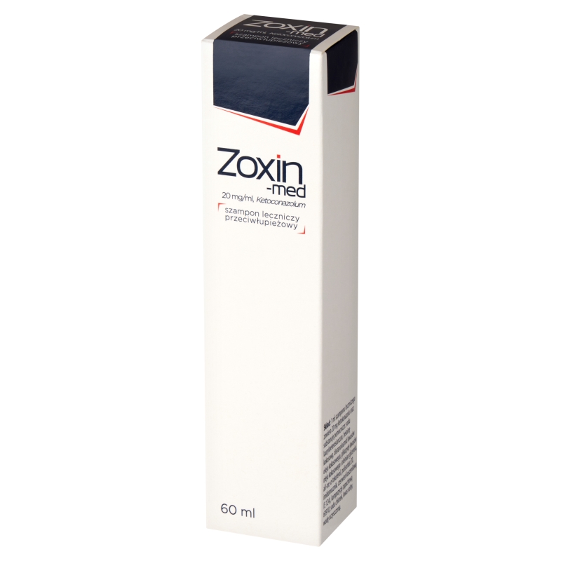 Zoxin-med, szampon leczniczy przeciwłupieżowy, butelka 60 ml