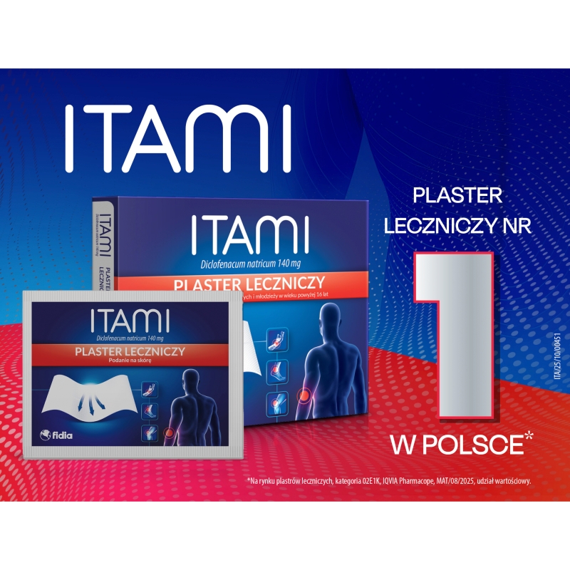 Itami, plaster leczniczy, 10 szt.