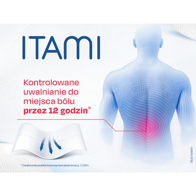 Itami, plaster leczniczy, 10 szt.