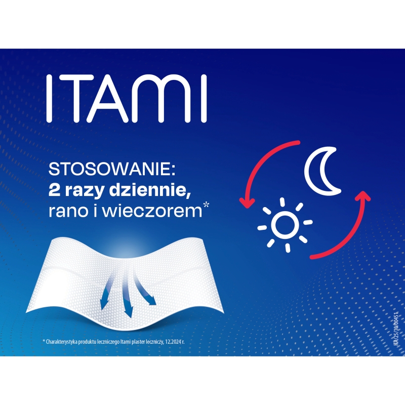 Itami, plaster leczniczy, 10 szt.