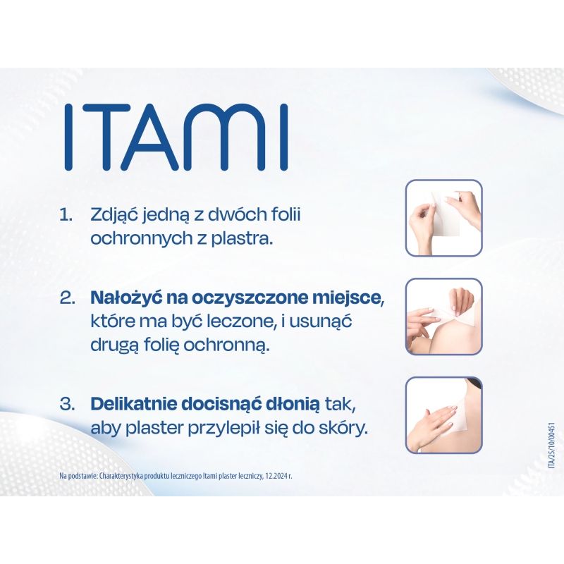 Itami, plaster leczniczy, 10 szt.