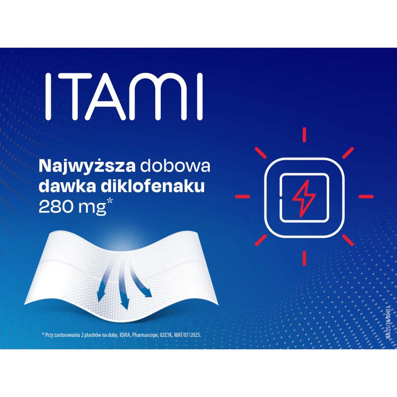 Itami, plaster leczniczy, 10 szt.