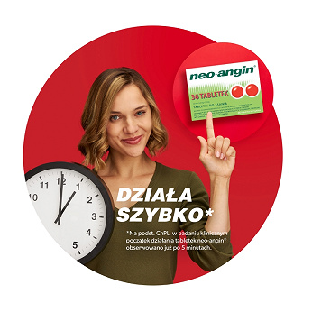 Neo-Angin, tabletki do stosowania w stanach zapalnych jamy ustnej oraz bólu gardła, 36 szt.