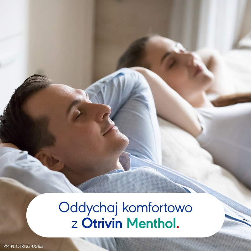 Otrivin Menthol, aerozol udrażniający nos i ułatwiający oddychanie, butelka 10 ml