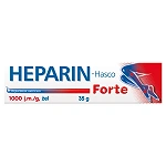Heparin-Hasco forte żel wspomagający leczenie chorób żył, tuba 35 g