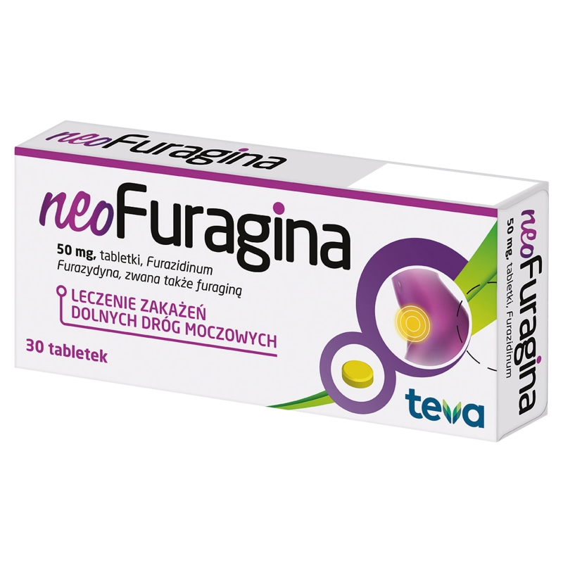 neoFuragina, tabletki na zakażenie dróg moczowych, 30 szt.