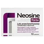 Neosine Forte, tabletki przeciwwirusowe, zwiększające odporność, 10 szt.