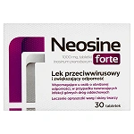 Neosine forte tabletki przeciwwirusowe, zwiększające odporność, 30 szt.