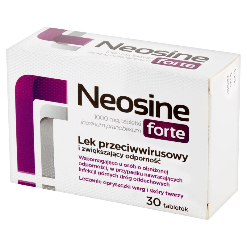 Neosine forte, tabletki przeciwwirusowe, zwiększające odporność, 30 szt.