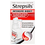 Strepsils Intensive Direct aerozol na ból gardła, butelka 15 ml