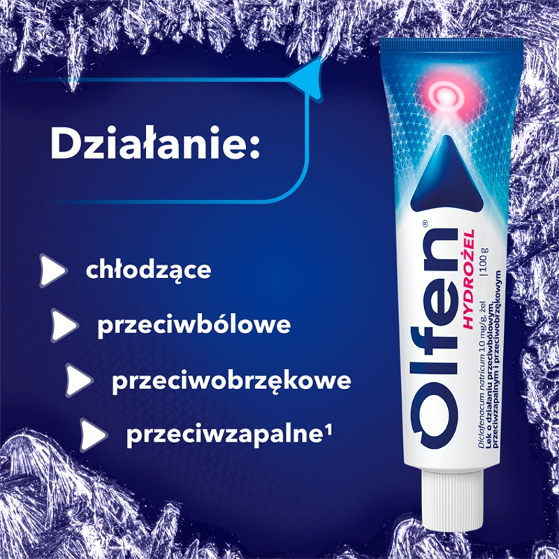 Olfen hydrożel 1%, przeciwzapalny, 100 g