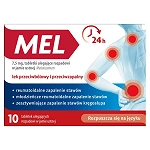 Mel tabletki przeciwzapalne, przeciwbólowe, przeciwgorączkowe, 10 szt.