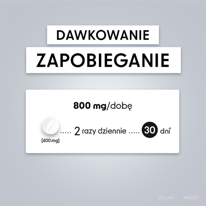 Hascovir Control MAX, tabletki stosowane w celu leczenia opryszczki pospolitej, 30 szt.