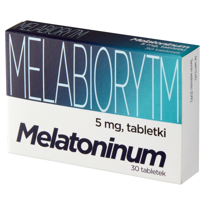 Melabiorytm, tabletki na zaburzenia snu, 30 szt.