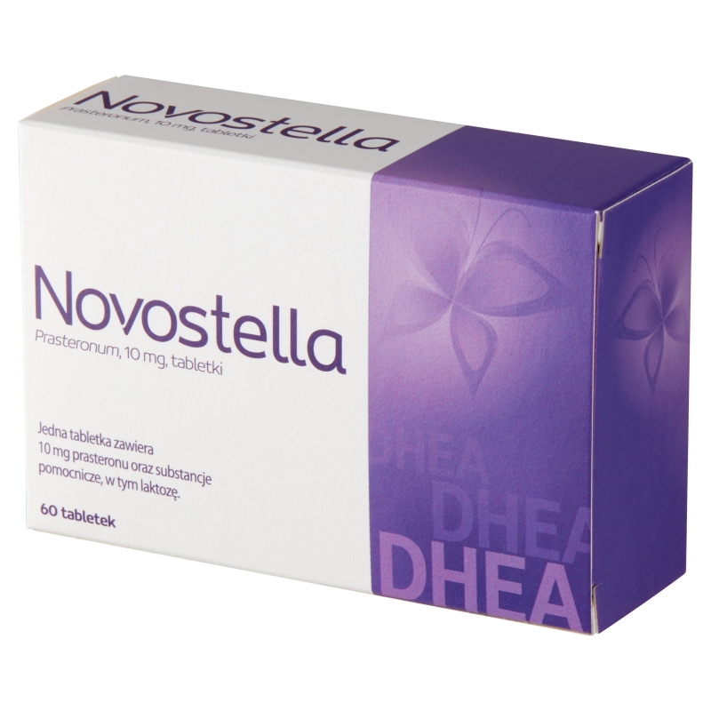 Novostella, tabletki na niedobór prasteronu u kobiet, 60 szt.