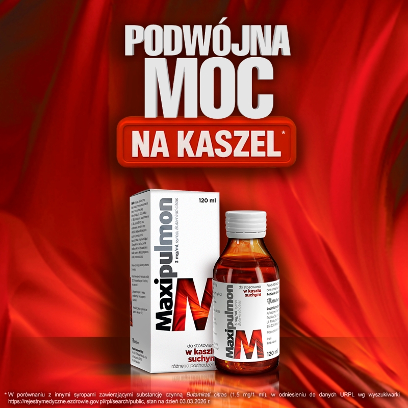 Maxipulmon, syrop, butelka 120 ml