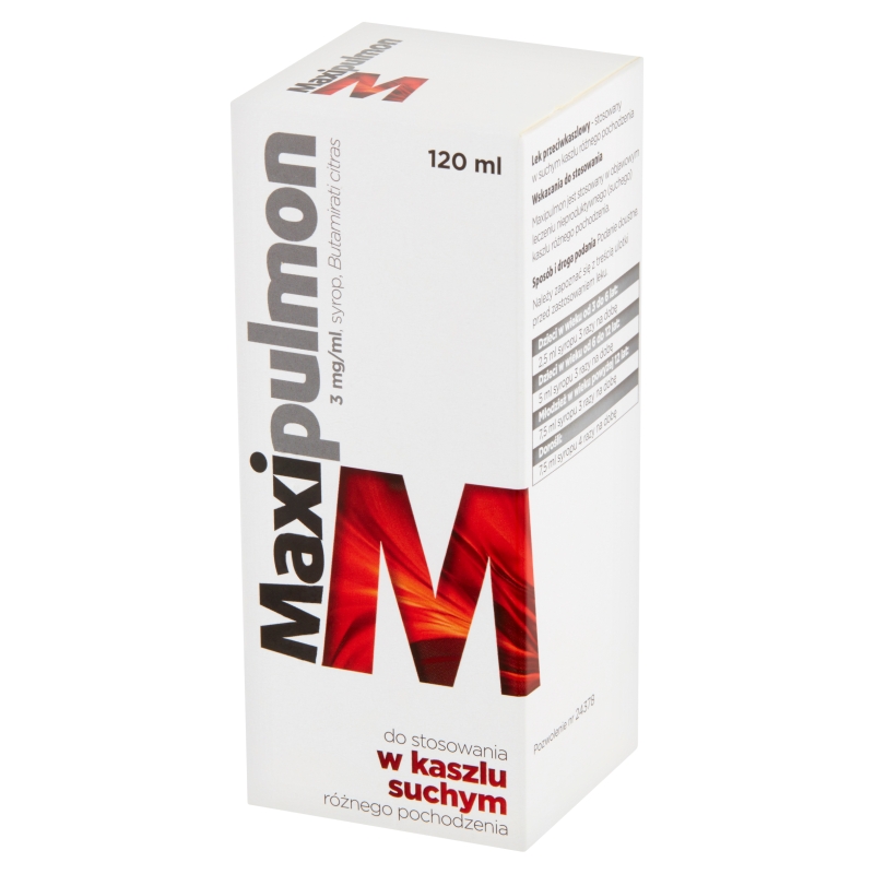 Maxipulmon, syrop, butelka 120 ml